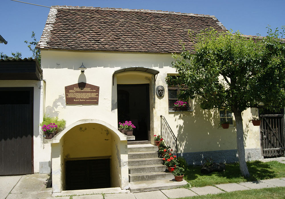 Geburtshaus Rudolf Steiners in Kraljevec, Kroatien