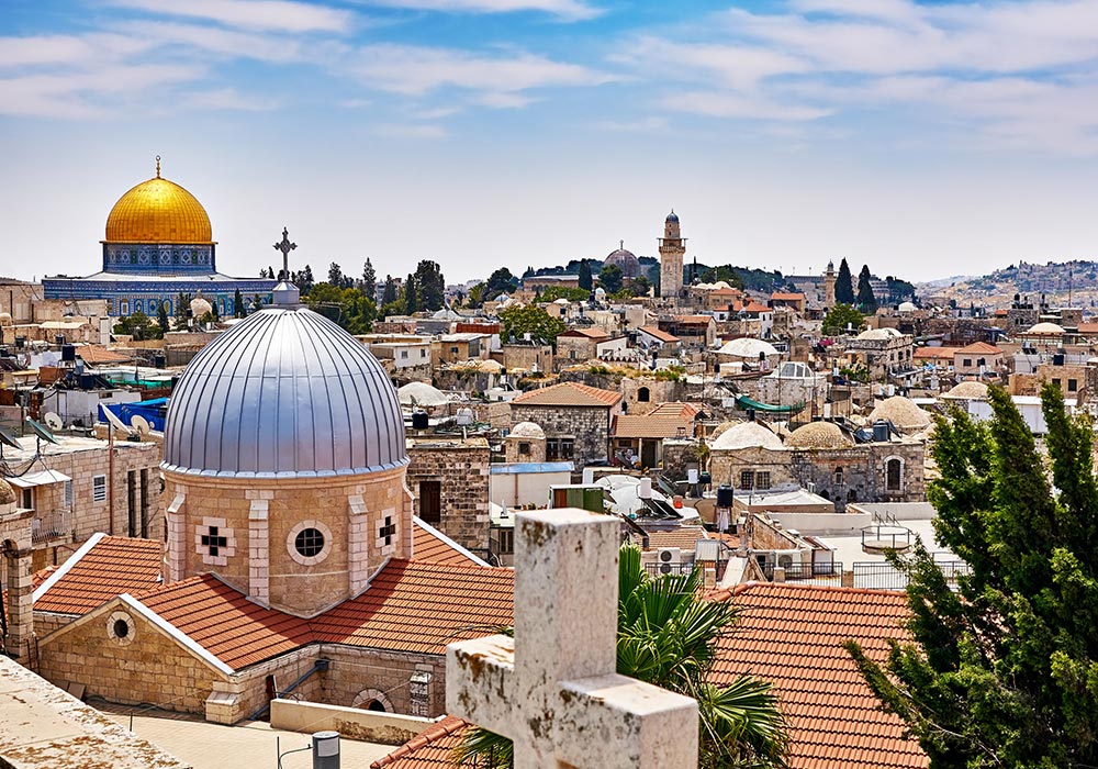 Blick über Jerusalem